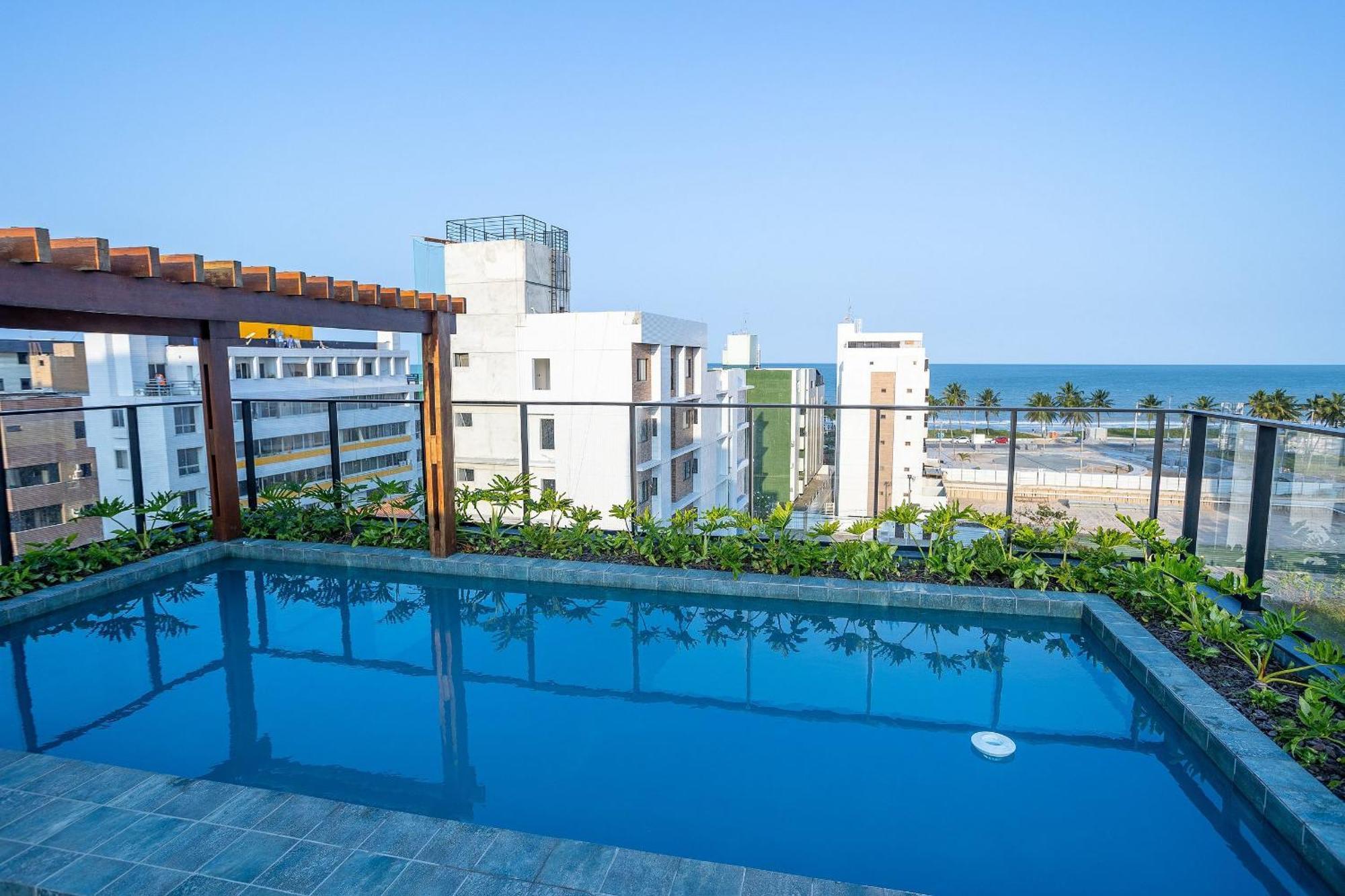 Summer Flat #302 - Apt Em Cabo Branco By Carpediem Daire Cabedelo Dış mekan fotoğraf